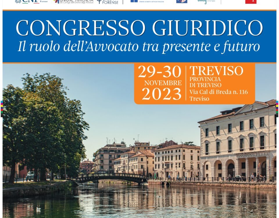 Locandina congresso giuridico